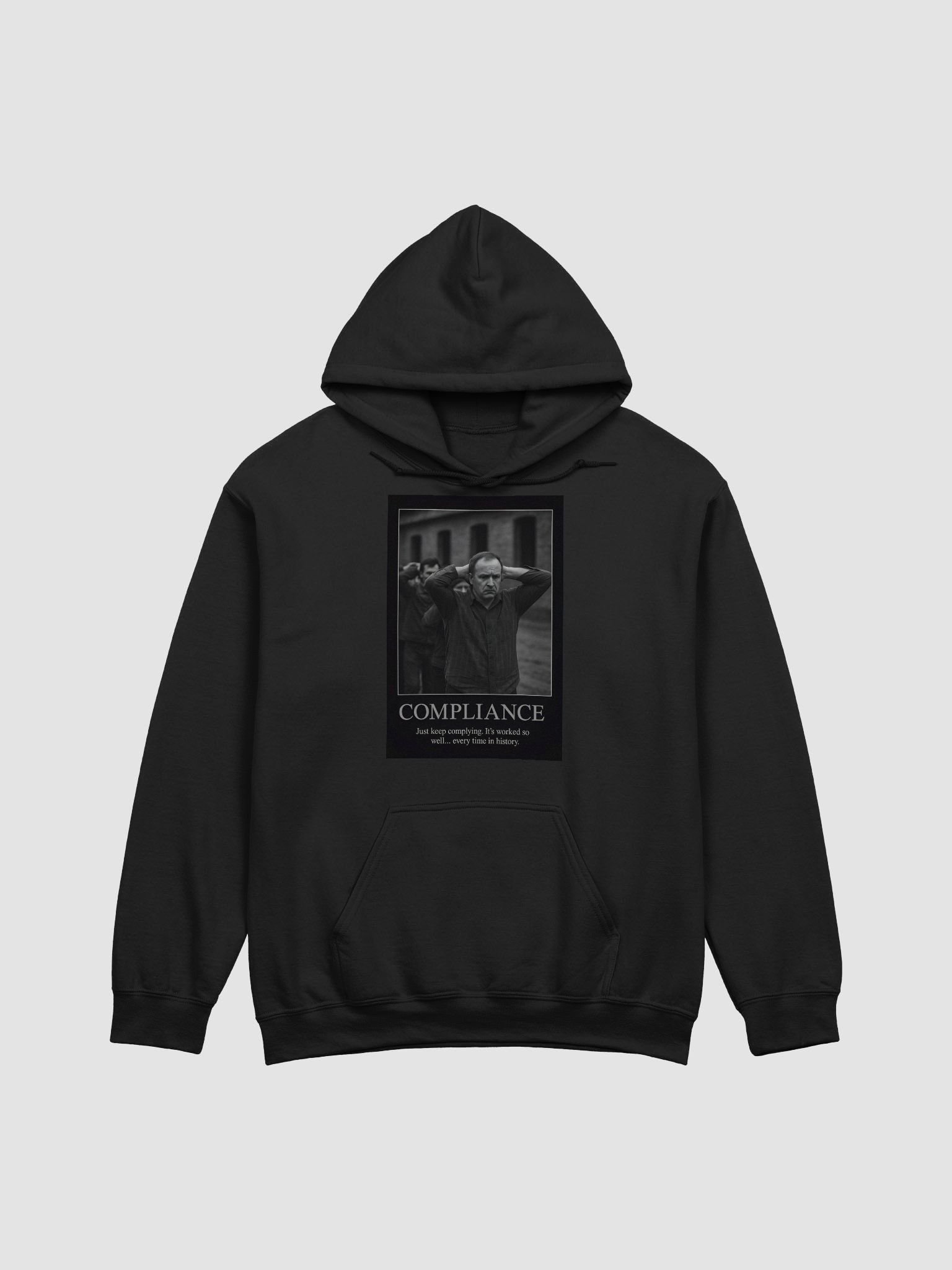 Compliance Hoodie - Obedience never leads to freedom. product image (3)