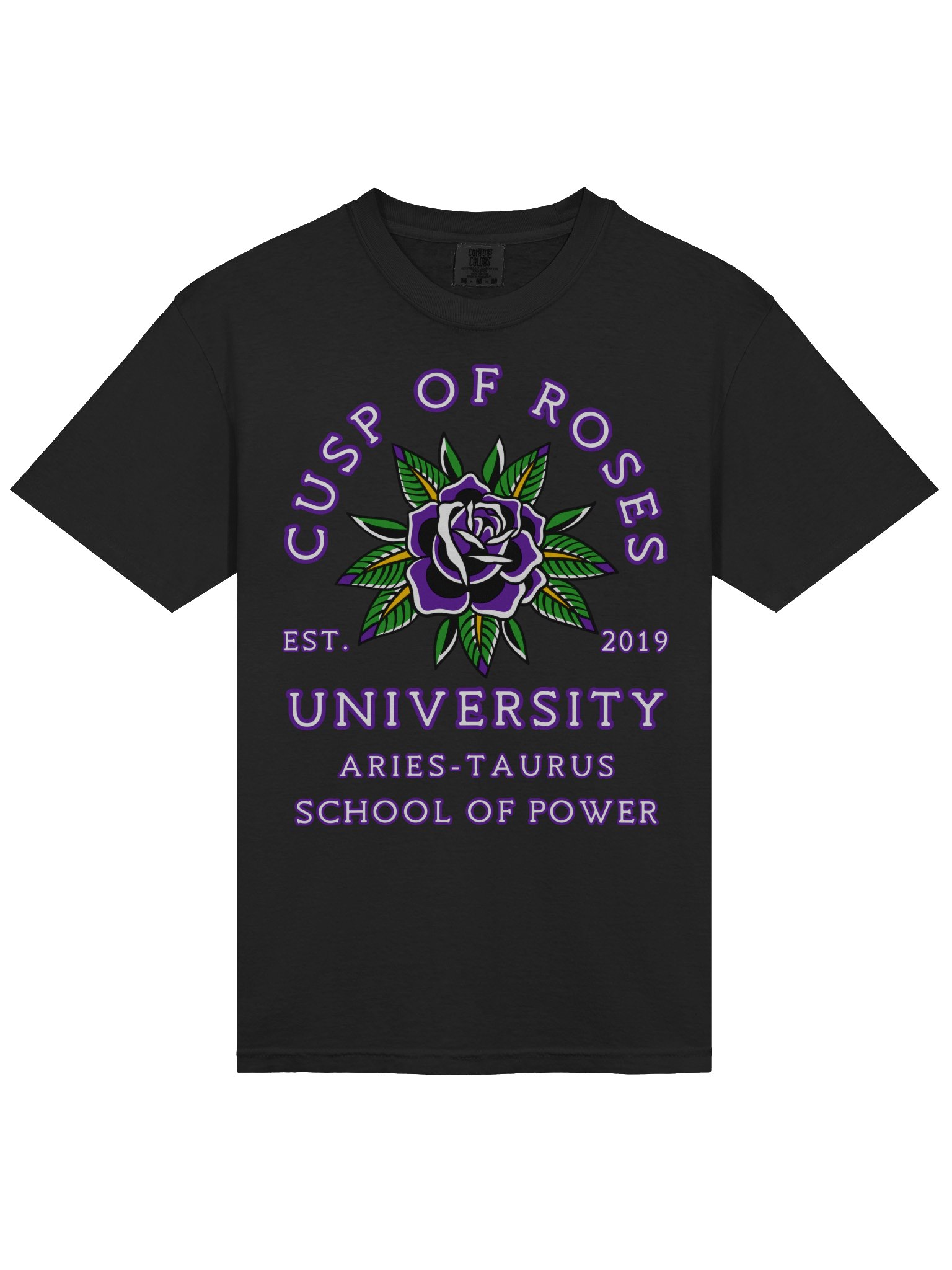 school of power short tee product image (1)