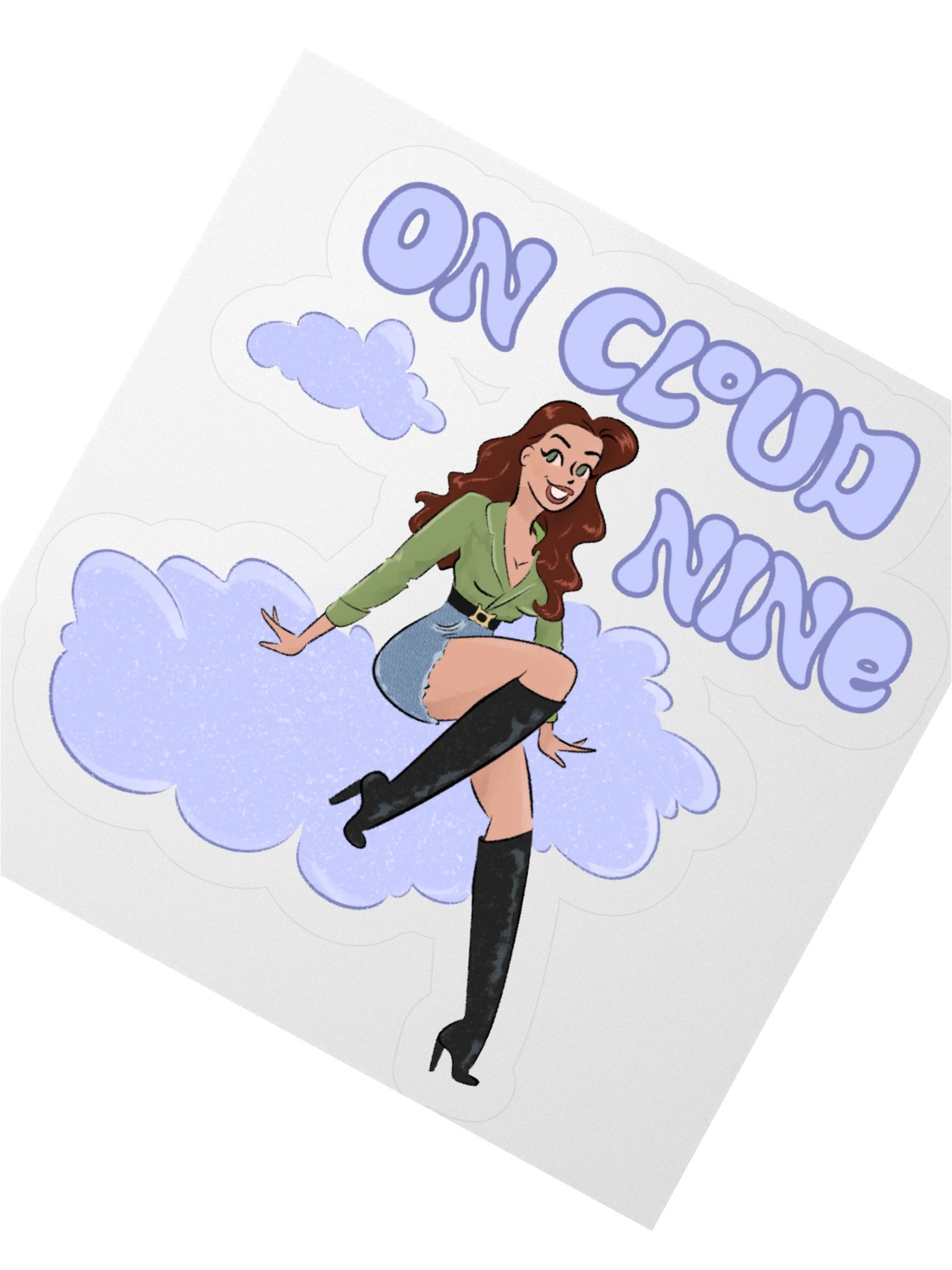 On Cloud Nine Sticker product image (2)