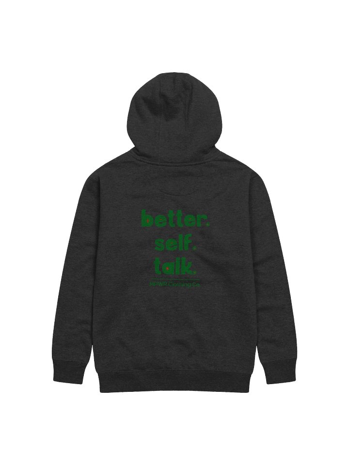 Better. Self. Talk. Hoodie (Green & Red) product image (2)