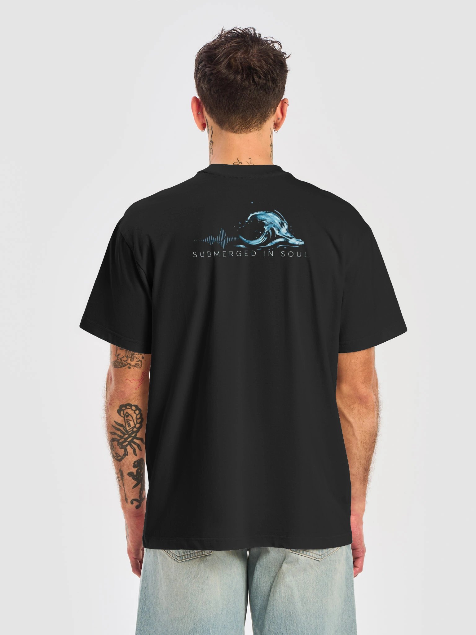 "Submerged in Soul" Box Tee - Black product image (4)