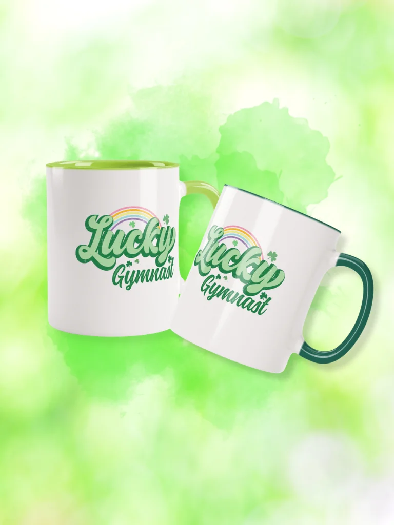 Lucky Gymnast Ceramic Mug product image (1)