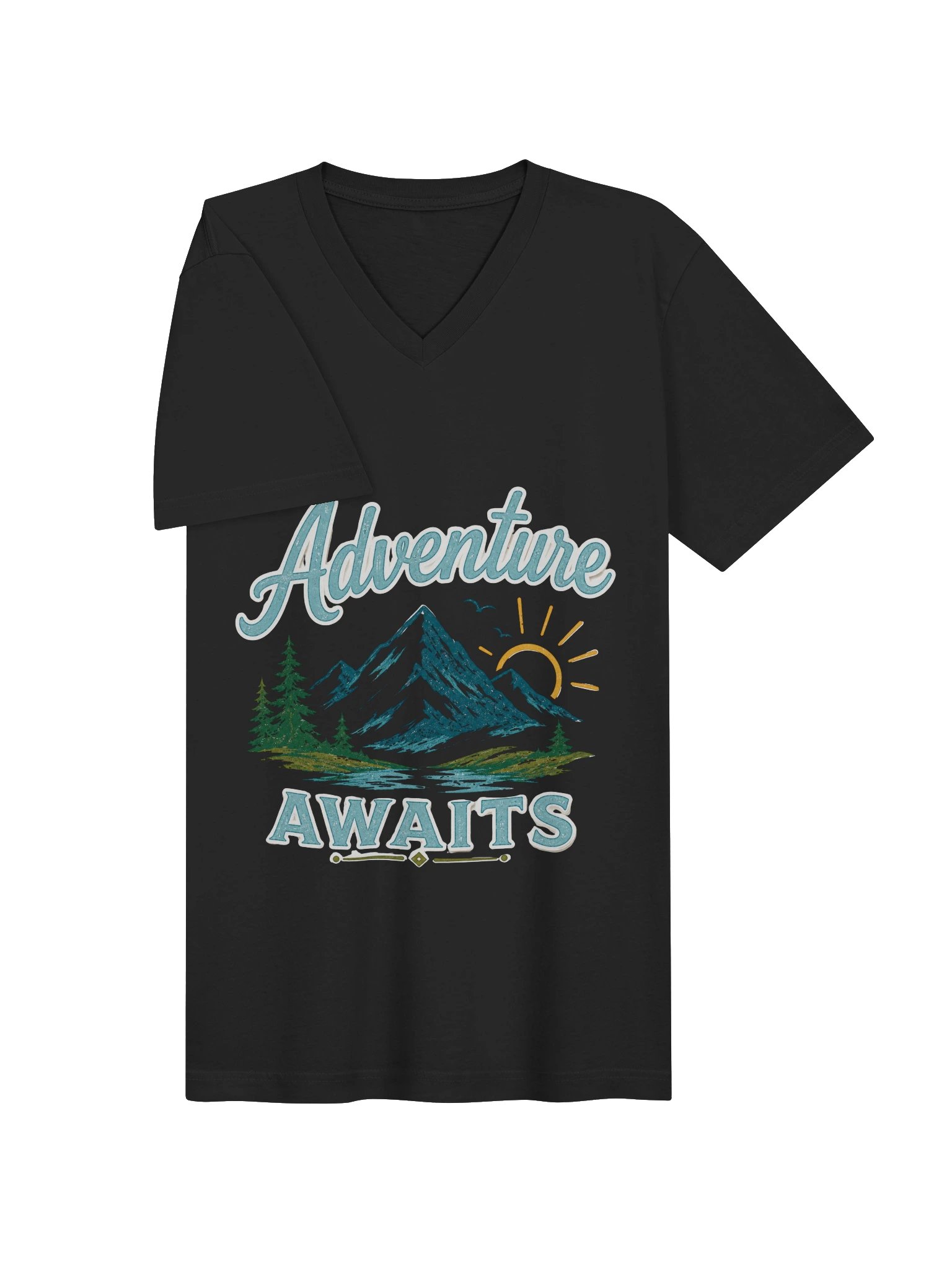 Adventure Awaits Twilight Collection | V-Neck T-Shirt product image (3)