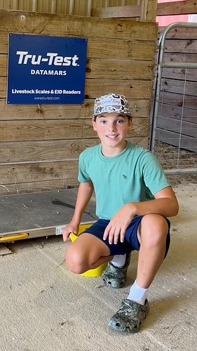 Buck Norris’ 16 Week Weigh-In #BuckNorris #TruTest #datamarslivestock #whyweigh #SWGeorgia