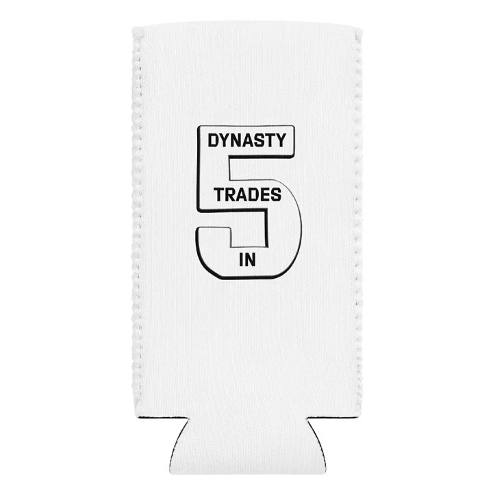 Dynasty Trades in 5 - Koozie (Slim) product image (1)