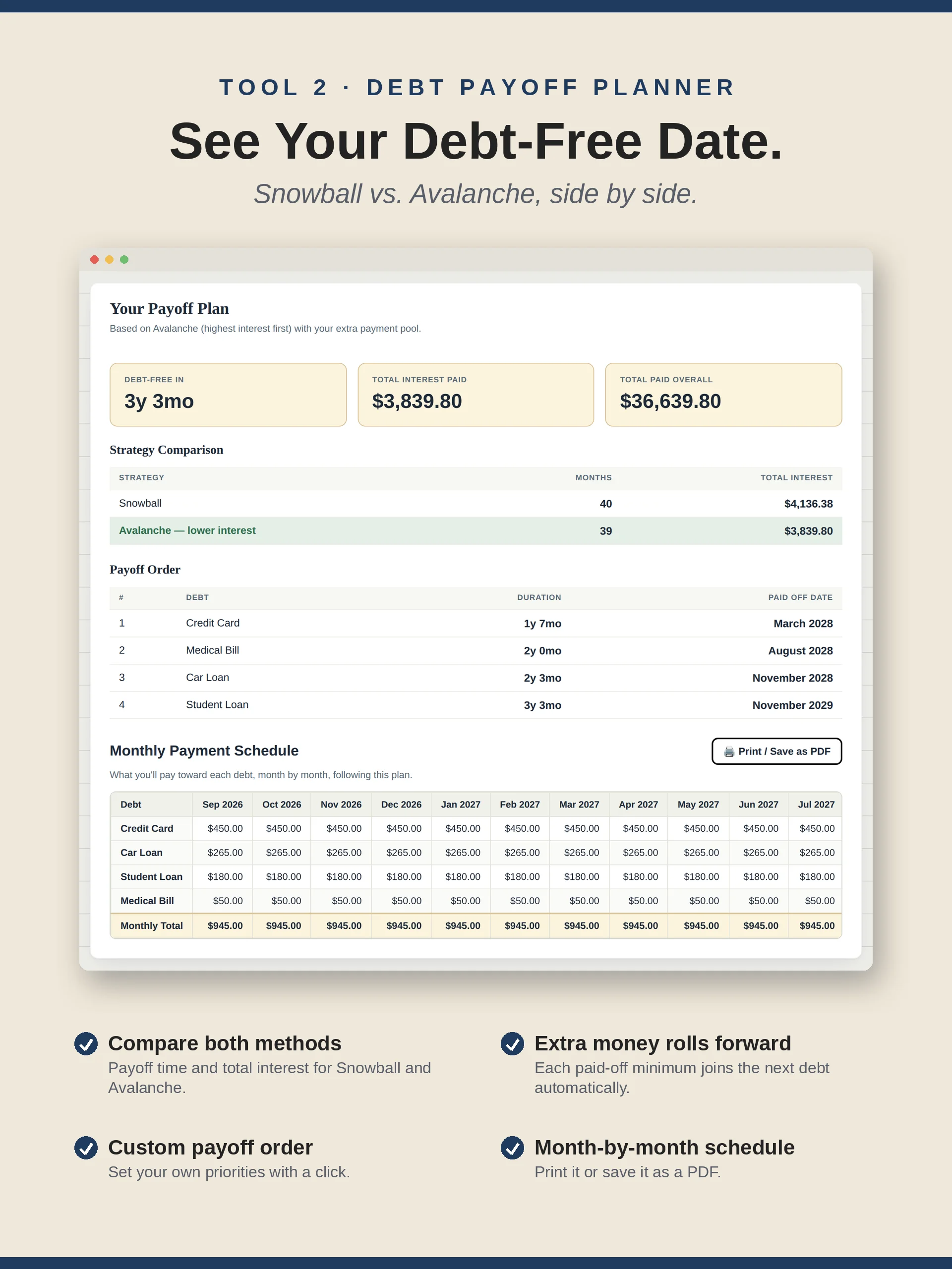 The Adulting Architect Money Toolkit product image (4)
