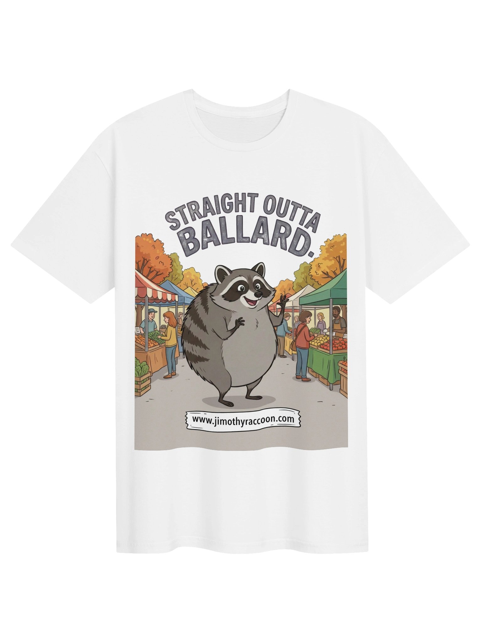 Straight Outta Ballard (White) product image (1)