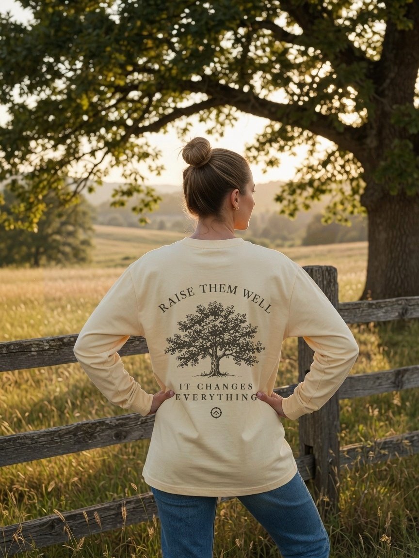 Raise Them Well Long Sleeve product image (2)