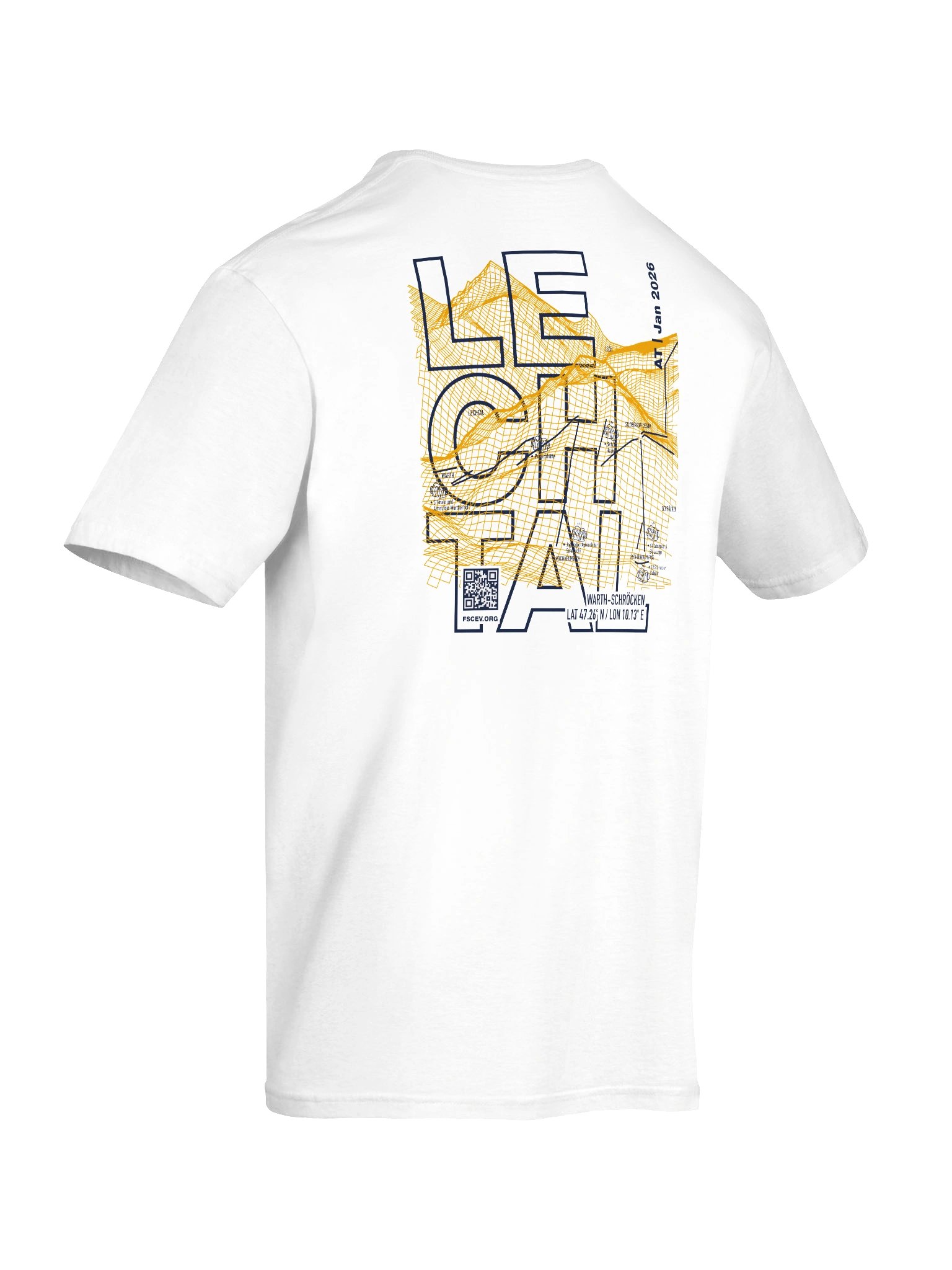 Lechtal / Warth-Schröcken Resort white (front and back print) product image (6)
