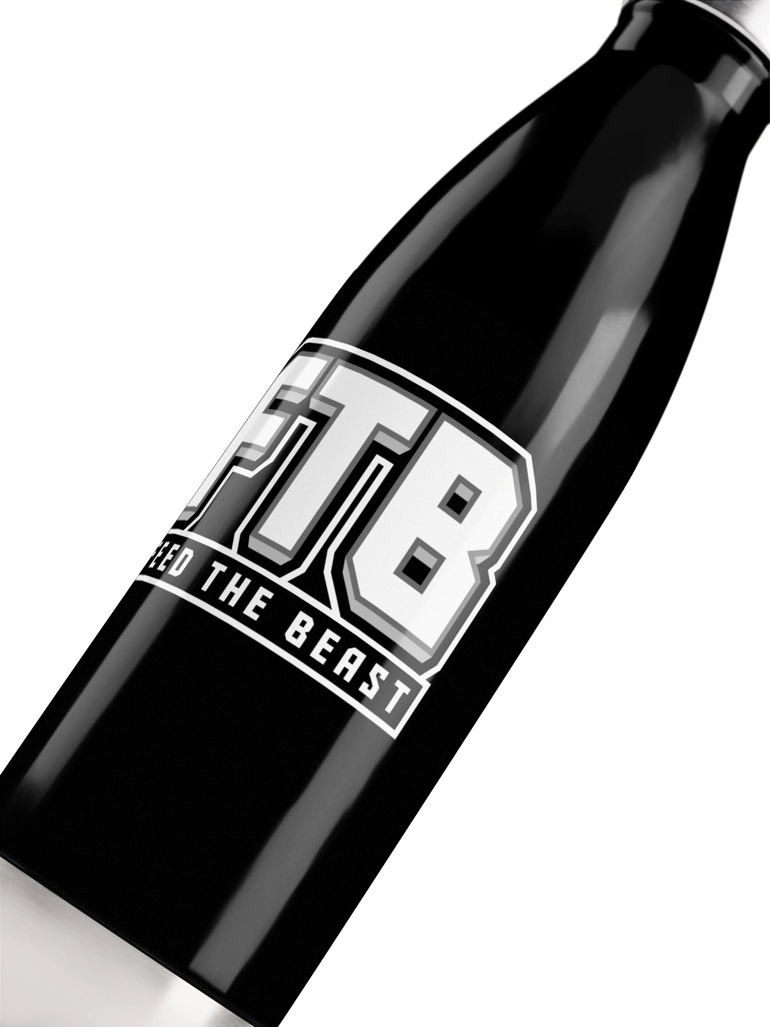 FTB Water Bottle: Monochrome product image (5)