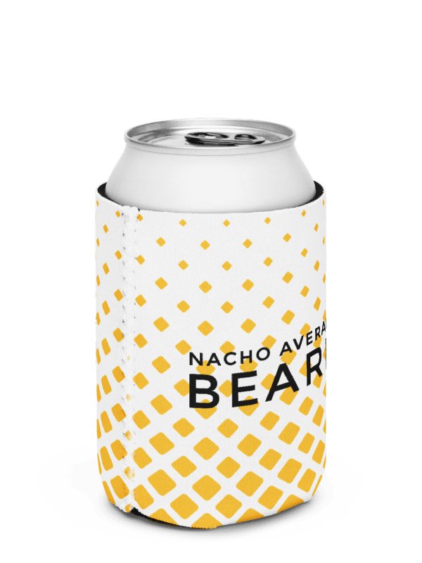 Coozie Can Cooler (Design: Nacho Average Beard) product image (2)