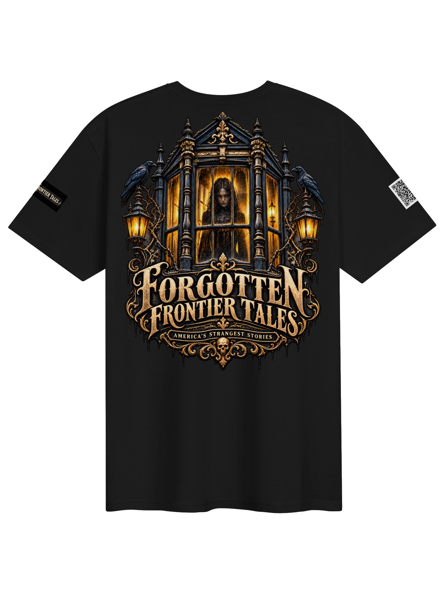 Forgotten Frontier Tales — The Watcher in the Window Tee product image (2)