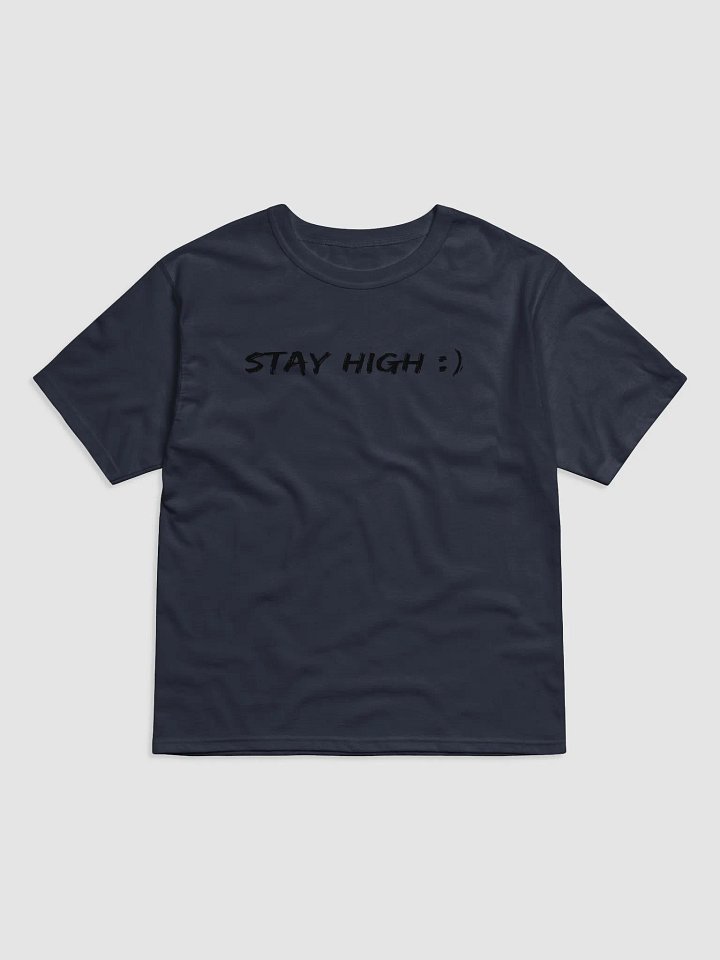 Champion Relaxed Stay High-fit T-Shirt (Black Text) product image (1)