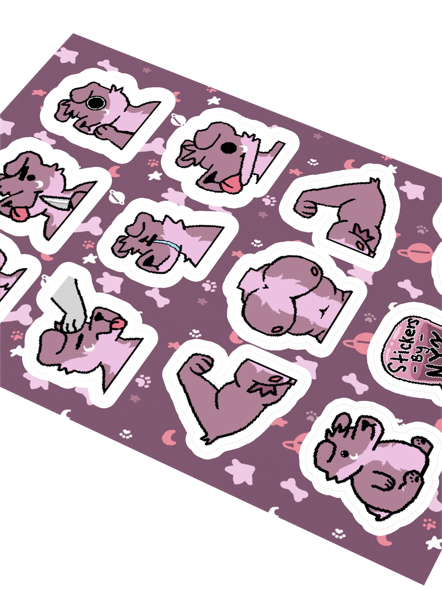 Nyx's Emote Sticker Sheet product image (2)