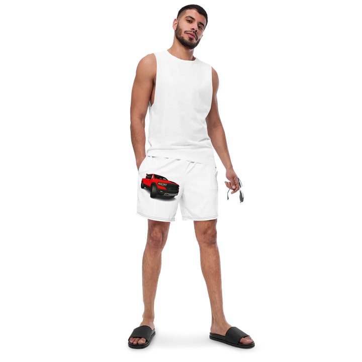 Rugged Red Off-Road Swim Trunks TR-X product image (2)