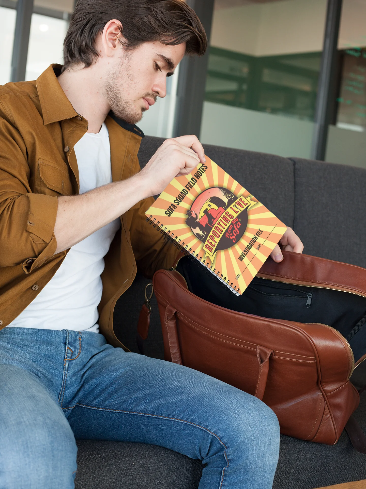 Sofa Squad Field Notes Investigation Journal product image (11)