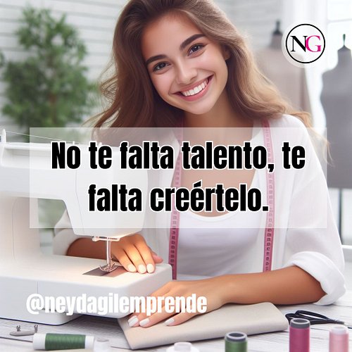 Y eso… ¡sí se entrena!

Has creado cosas hermosas, has resuelto errores sin rendirte, has cosido con amor.
Pero aún dudas de ...