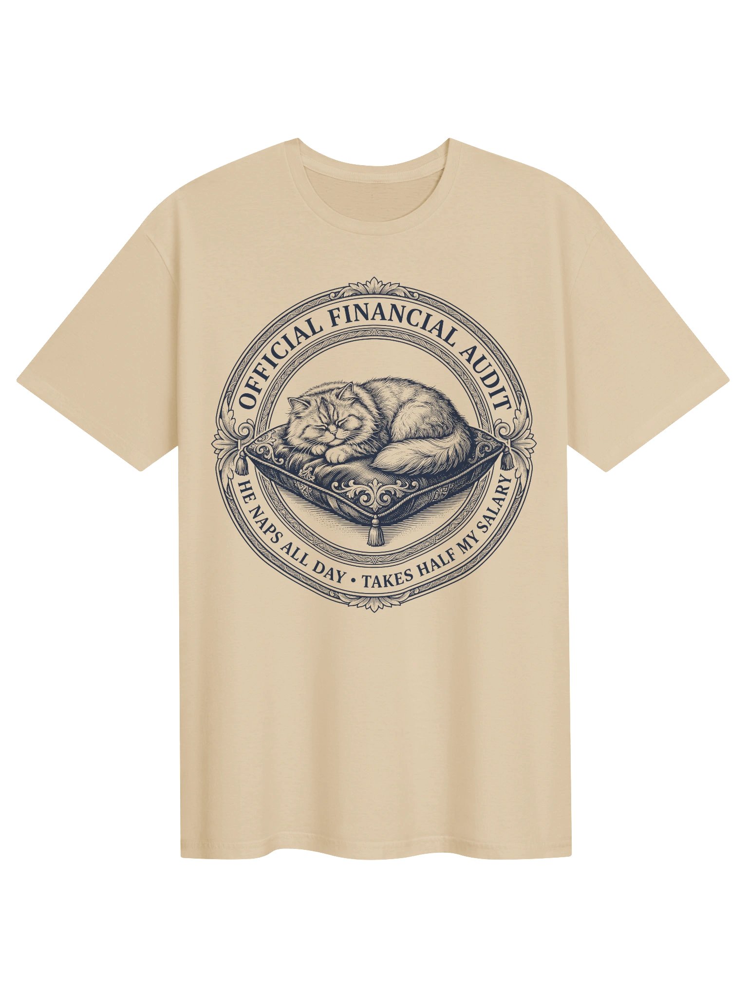 Financial Audit Cat T-Shirt product image (3)
