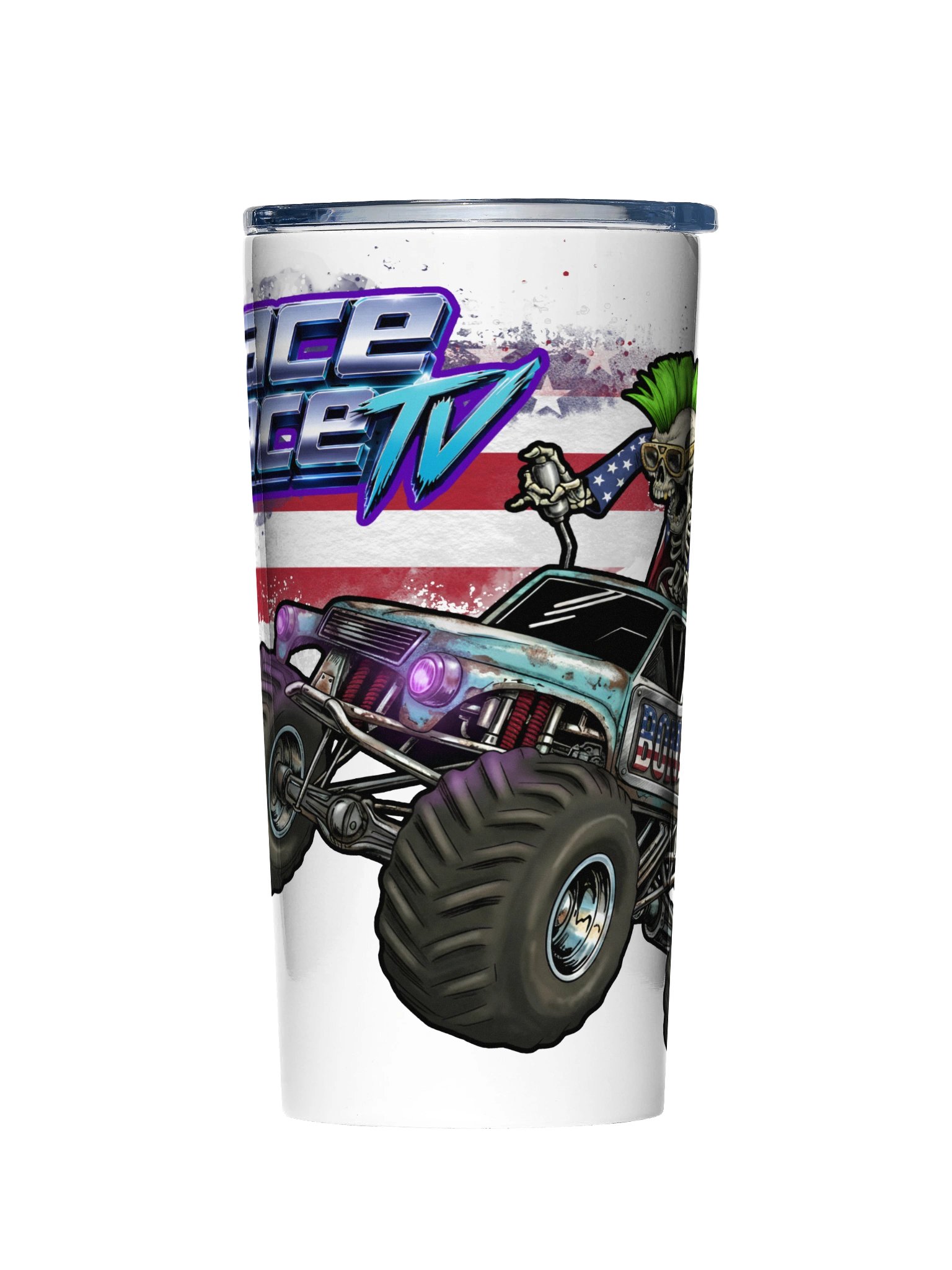 20oz Stainless Steel Tumbler : BONEHEAD USA product image (1)