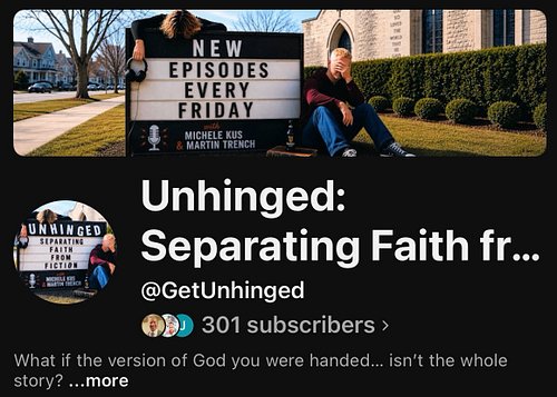 🎙️ An Unhinged update!

👉 After lots of thought and conversation about it, Martin Trench & I will soon be moving the Unhinged...