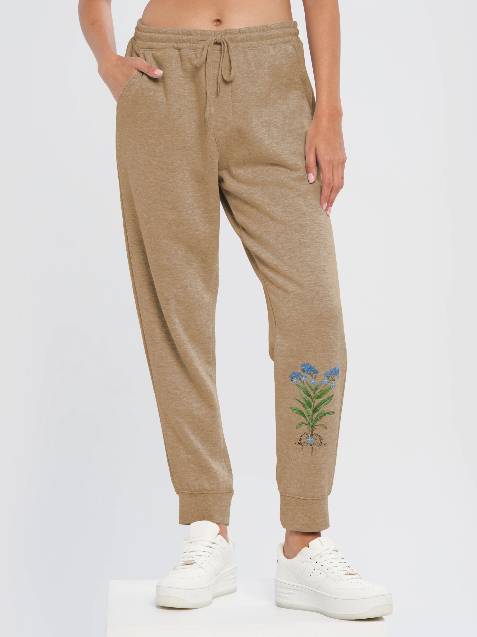 DELUXE "FORGET-ME-NOT" FLEECE JOGGER product image (6)