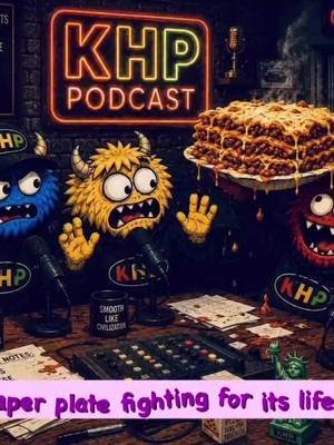 How many paper plates do you stack?  #comedy #newepisode #newepisodealert #podcastersofinstagram #paperplates 