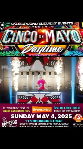 Daytime party? Yes please!  Catch me and the crew performing live May 4! I mean, this line up is crazy! Including the Outhere...