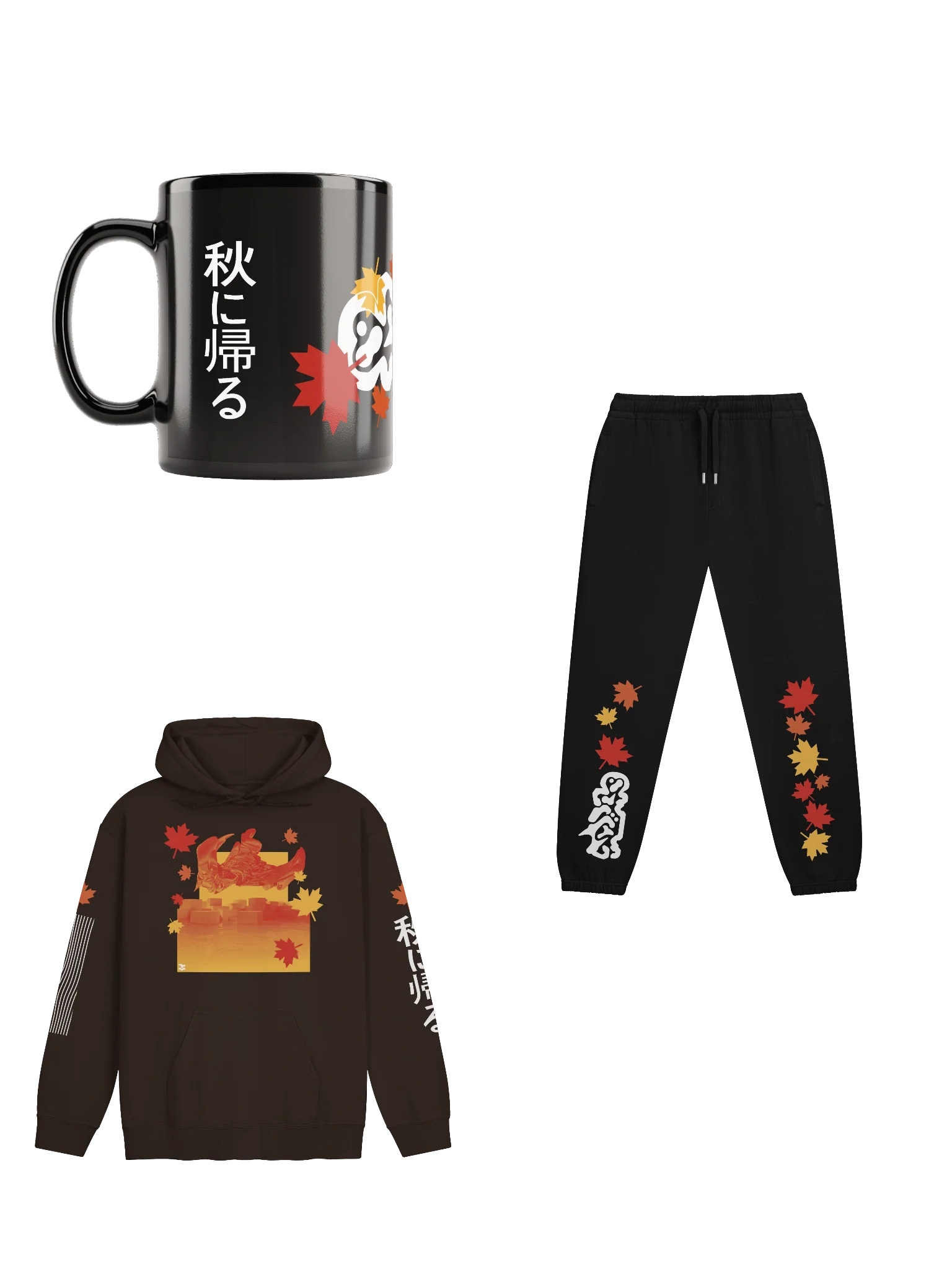 秋に帰る Return to Autumn Hoodie Bundle product image (1)
