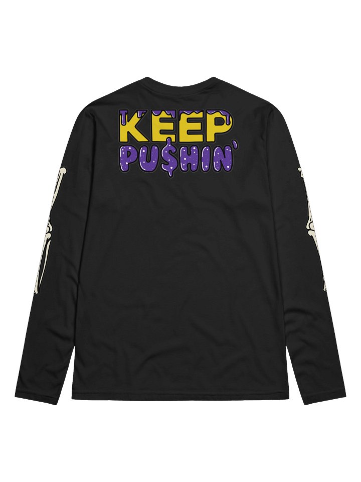 Key Pusha Skeleton Beatmaker Tee Long product image (2)