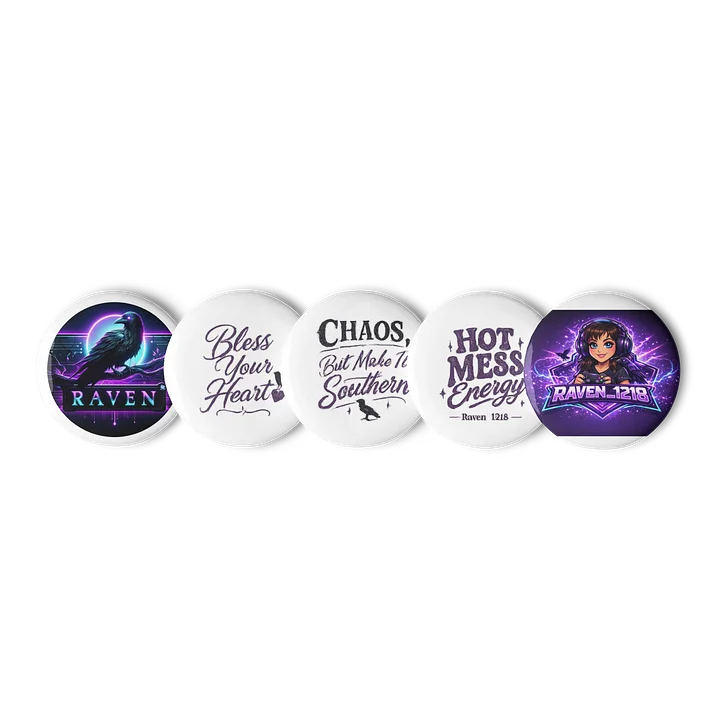 Raven_1218 Buttons product image (1)