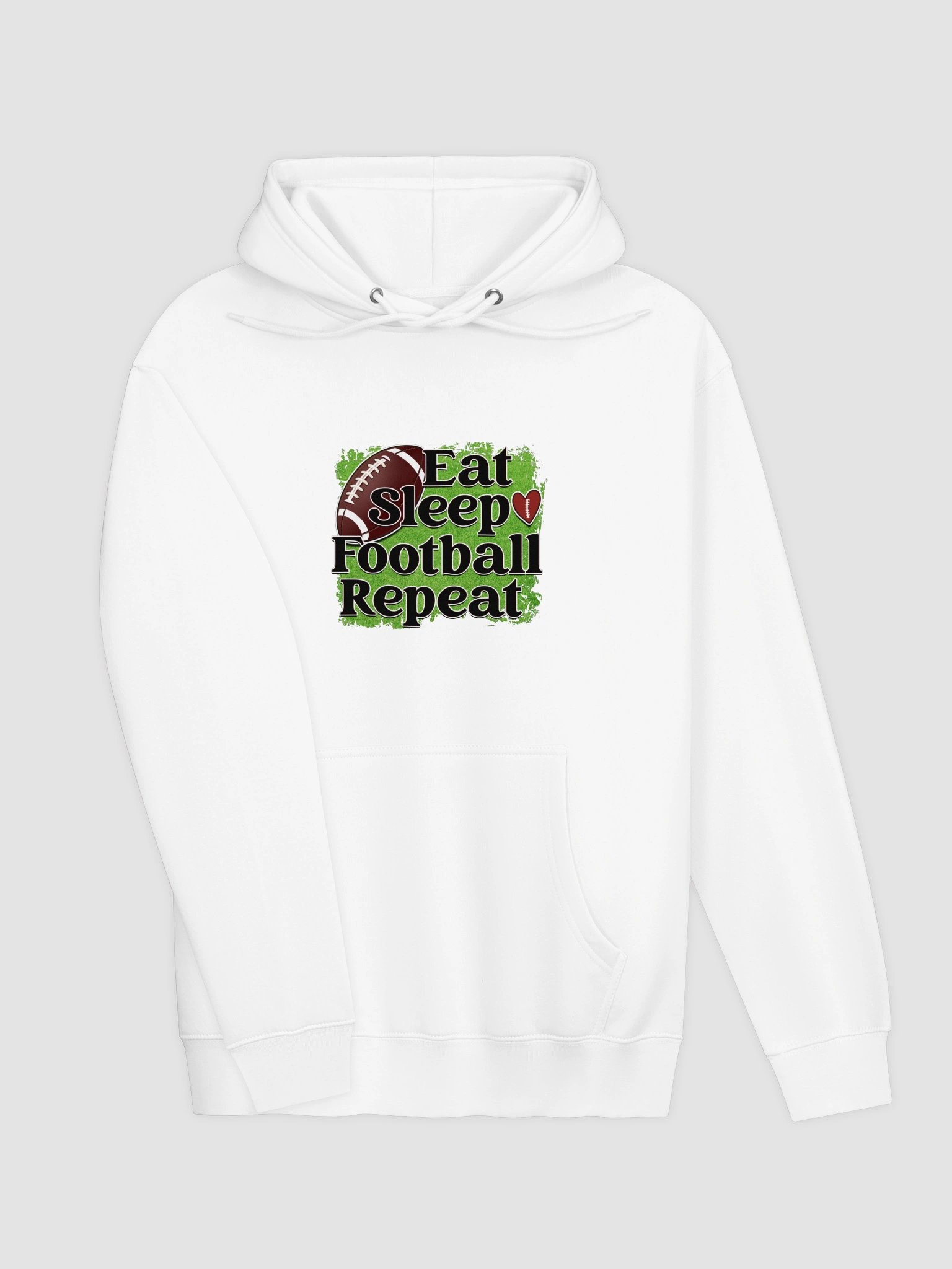 Eat Sleep Football Repeat Hoodie product image (3)