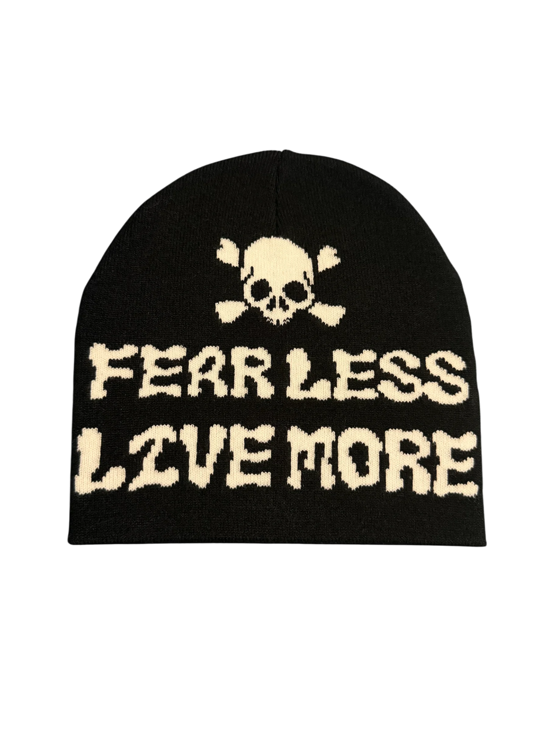Black “FLLM’ Beanie product image (2)