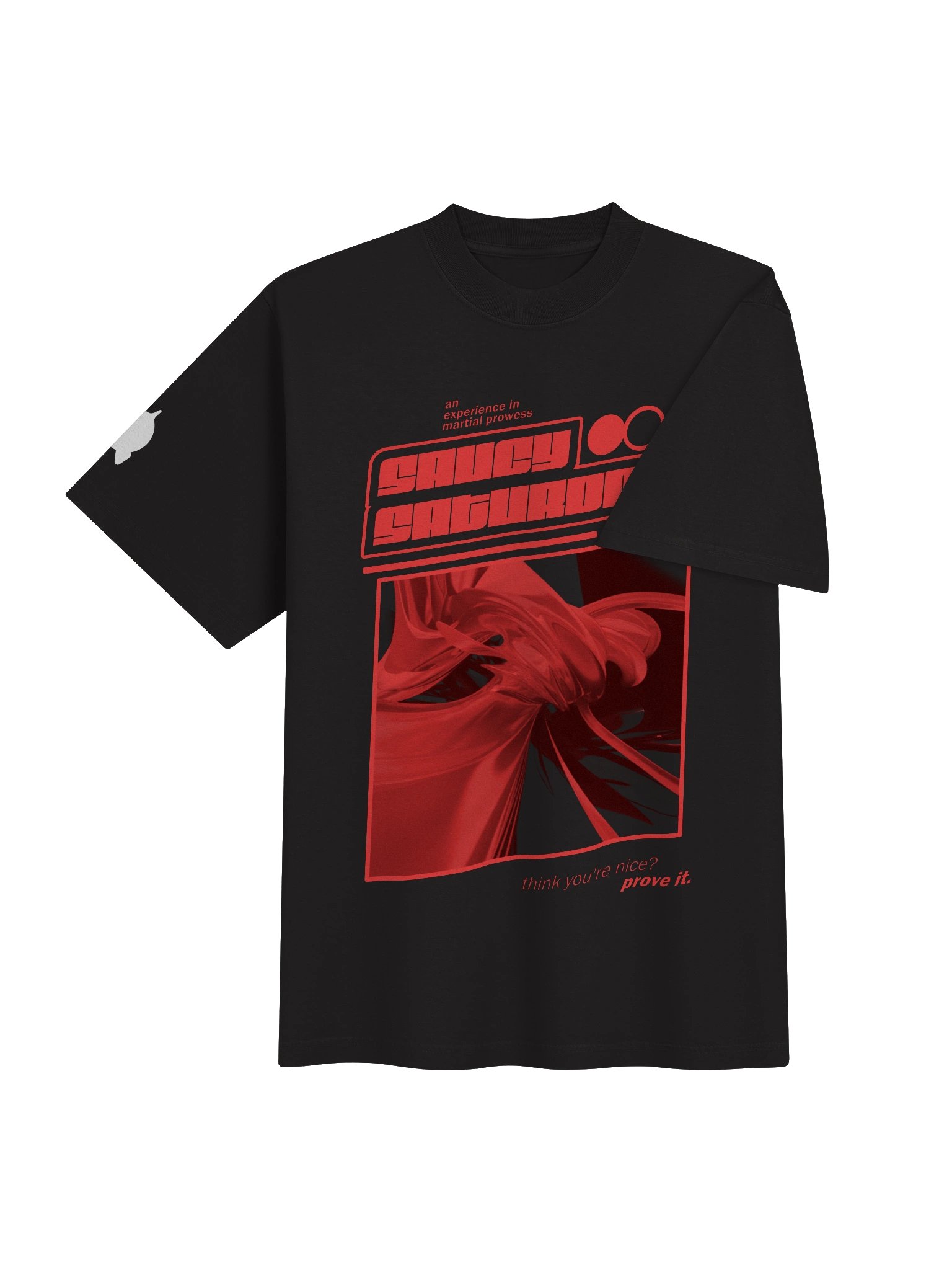 Red Variant Saucy Dojo Rave Shaka T-Shirt product image (8)