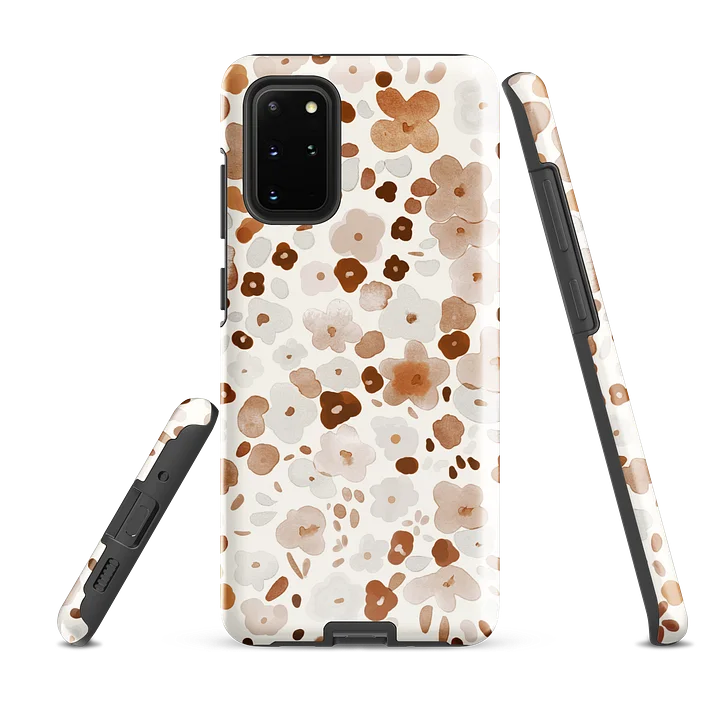 WATERCOLOR FLOWER GARDEN BEIGE Samsung® Tough Case product image (5)