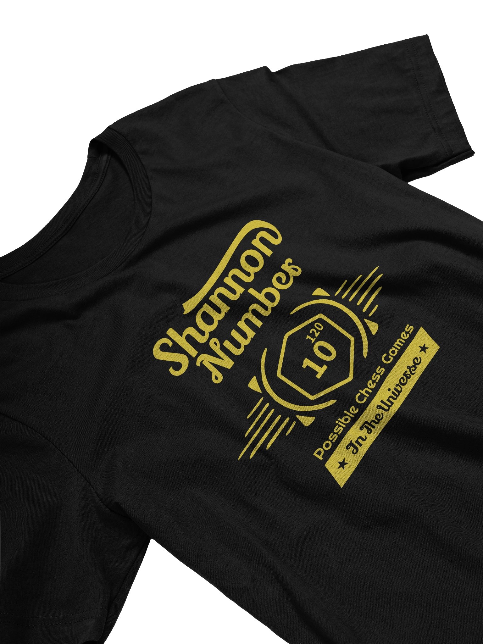 Shannon Number Chess T-shirt product image (3)