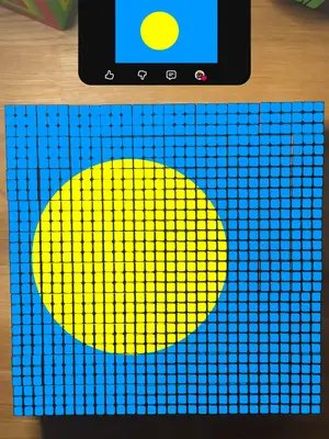Making PALAU'S Flag! 🇵🇼 #palauflagrubikscube #palauanflag #rubikscubeart #flagmosaic #cubeart #mosaicart #nationalflag #palaupride #rubiksmosaic #flagoncube