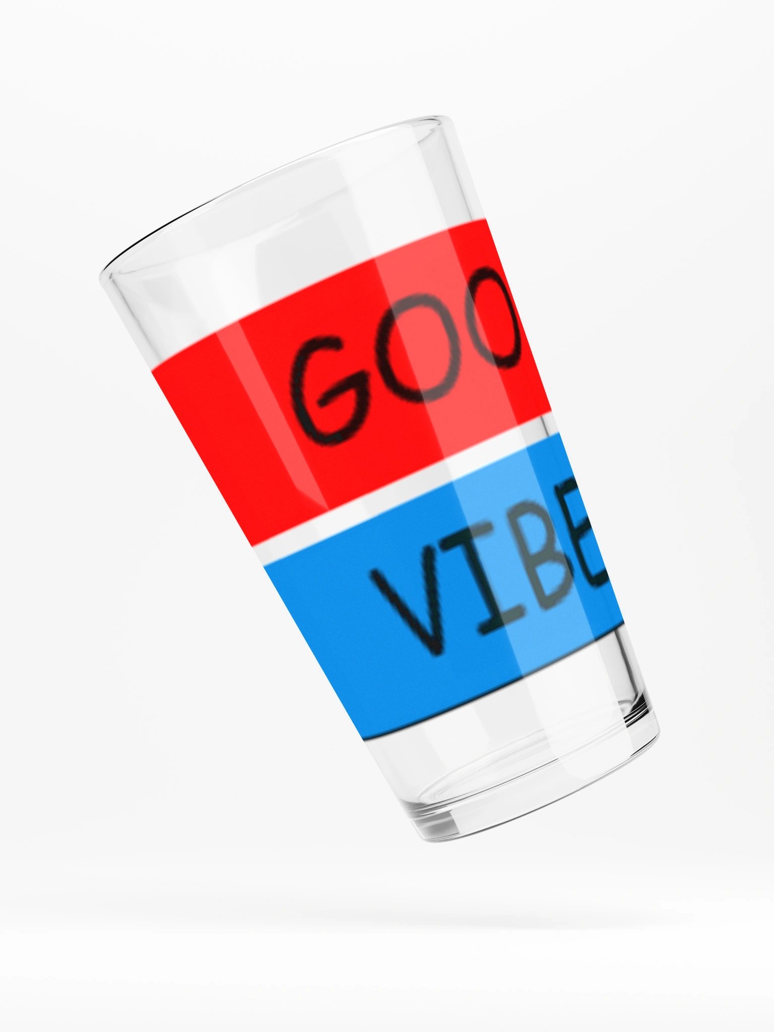 Good Vibes Shaker Pint Glass product image (4)