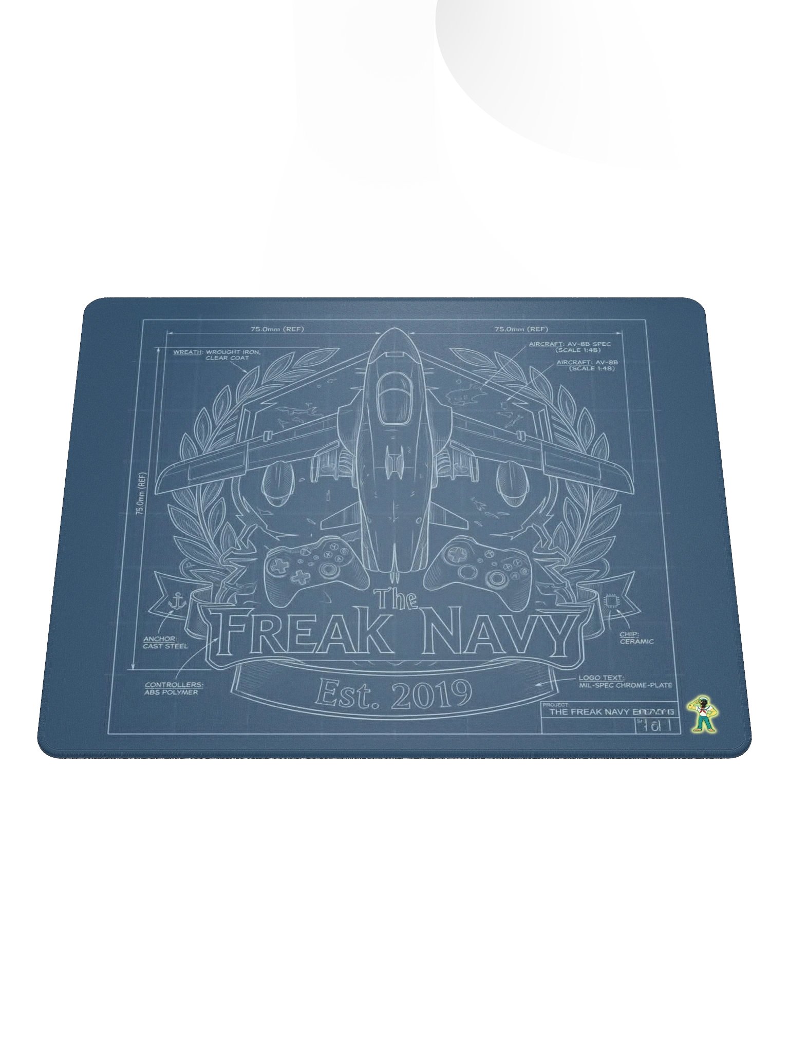 The Freak Navy Gaming Mouse Pad product image (1)