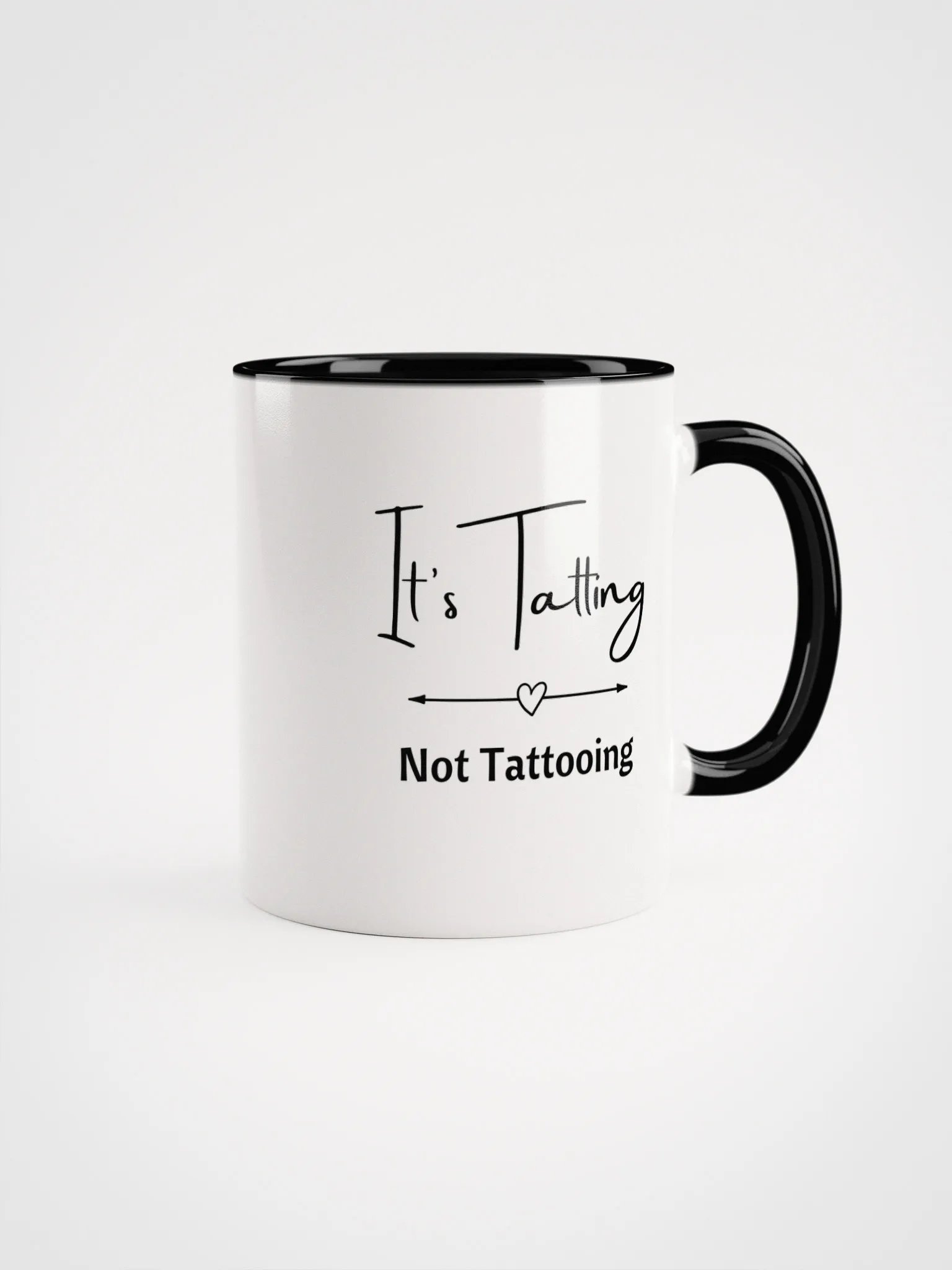 Tatting (not tattooing) mug product image (1)