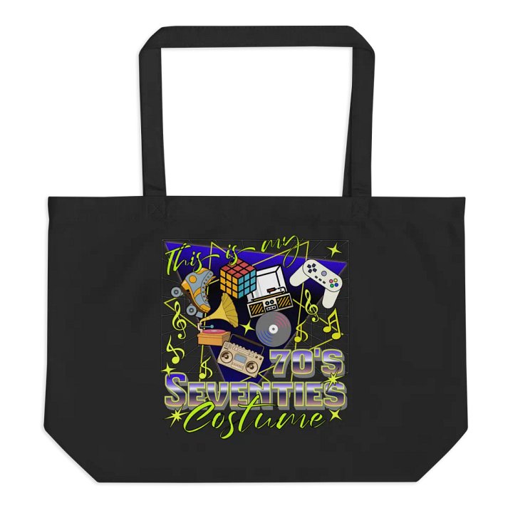 This Is My 70s Costume Nostalgia Organic Tote Bag product image (1)