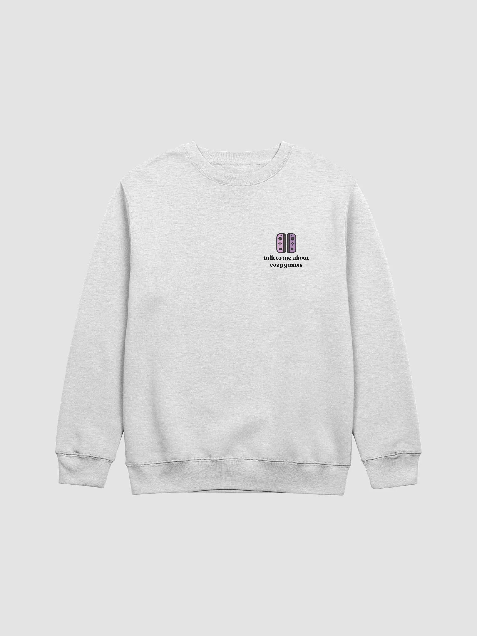Talk to me about cozy games sweater, black product image (1)