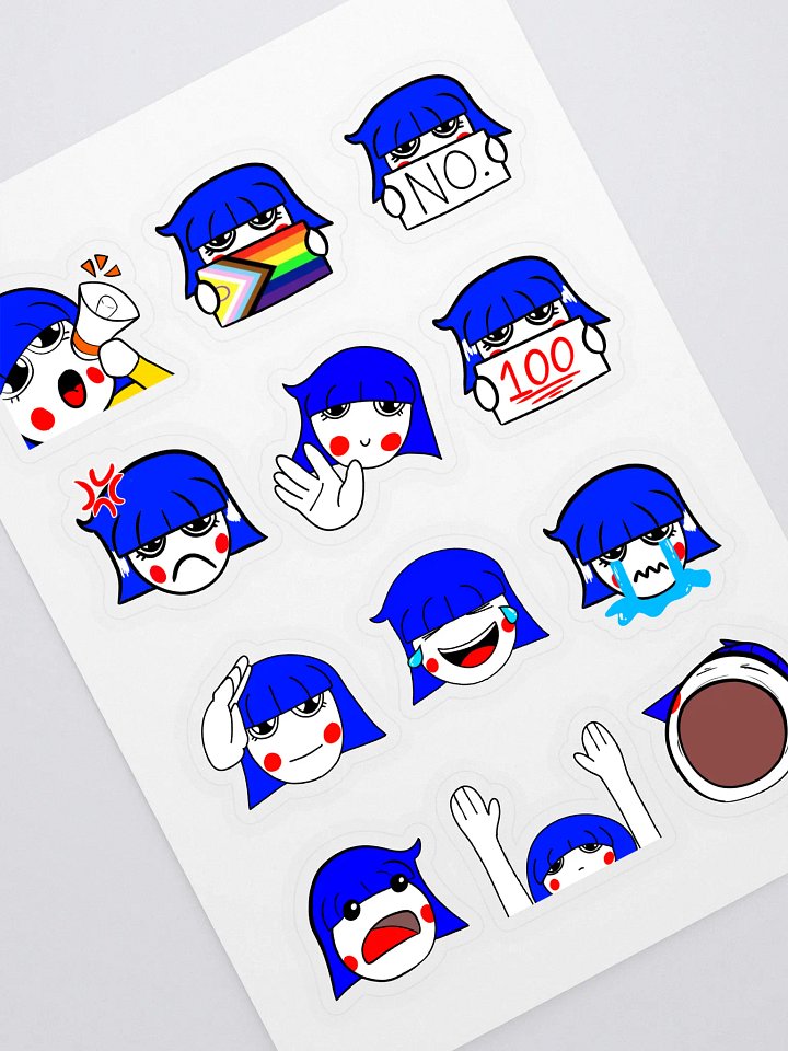 Lumps Emote Sticker Page product image (1)