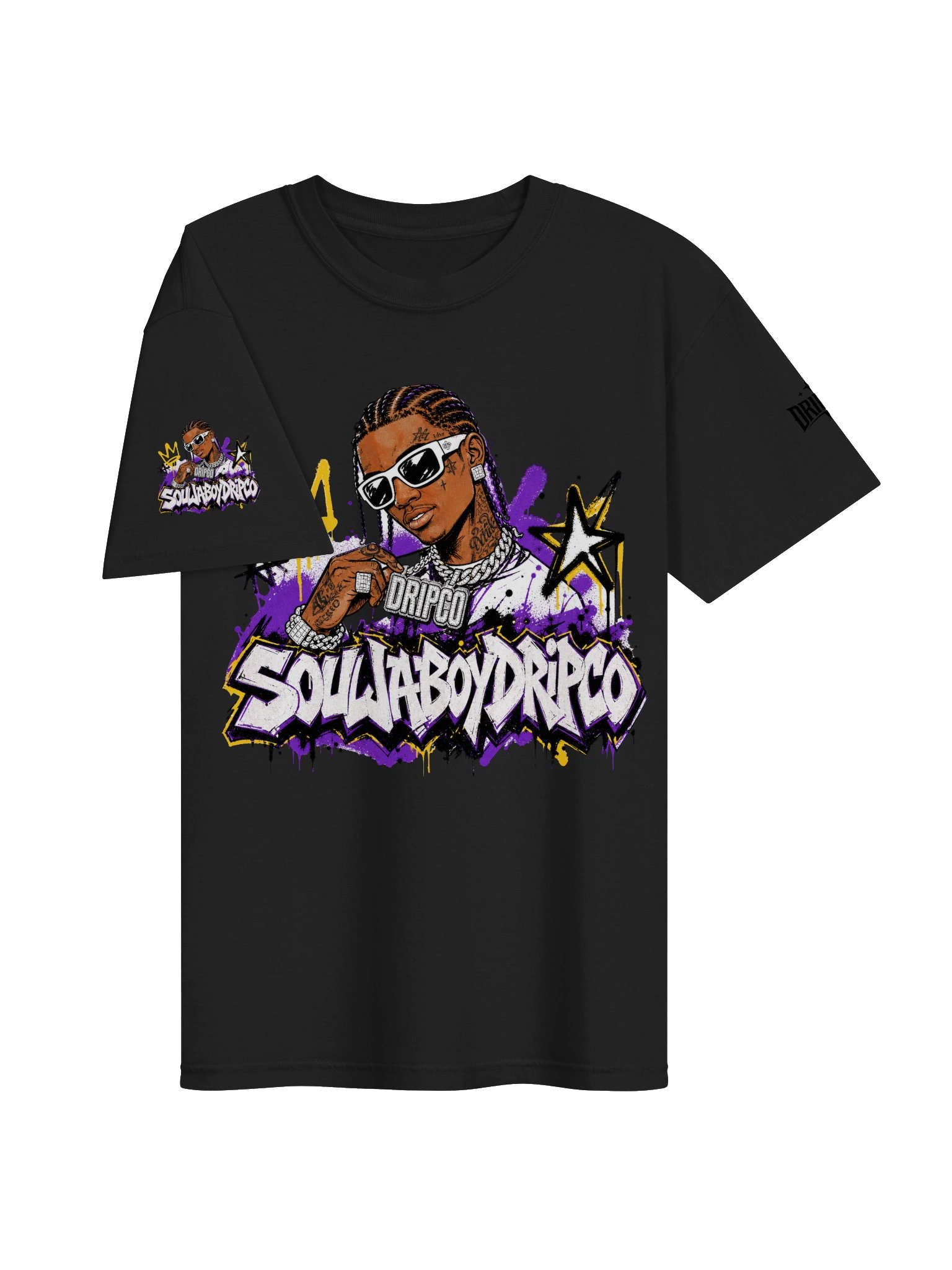 SOULABOYDRIPCO Graffiti Drip Tee product image (17)