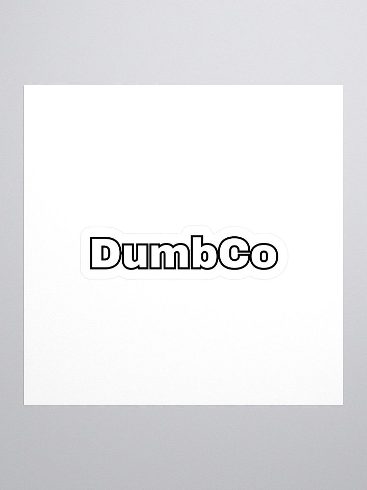 DumbCo Sticker product image (1)