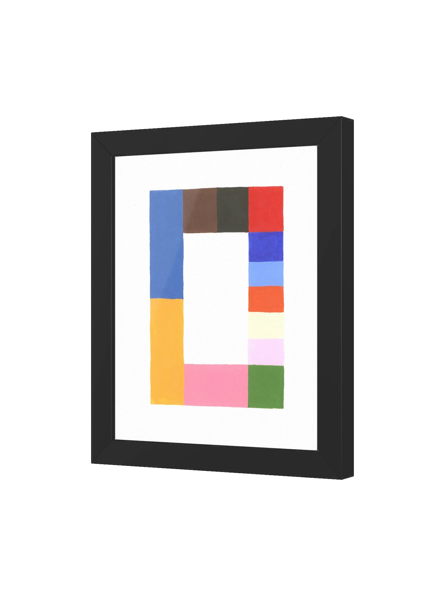 Loop Around The Sun Framed Painting Print product image (3)