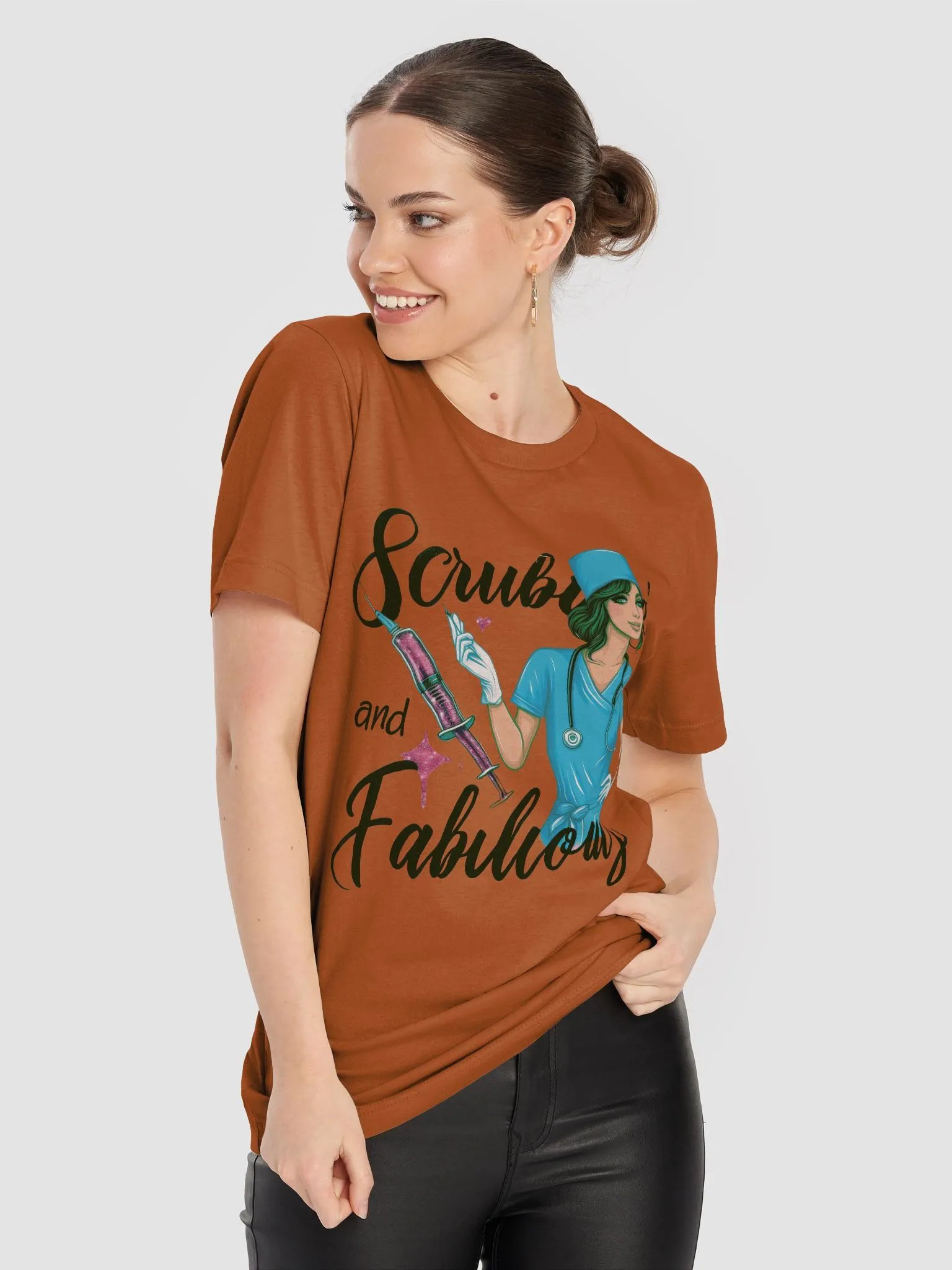 Scrubbed and Fabulous Stylized T-Shirt product image (77)