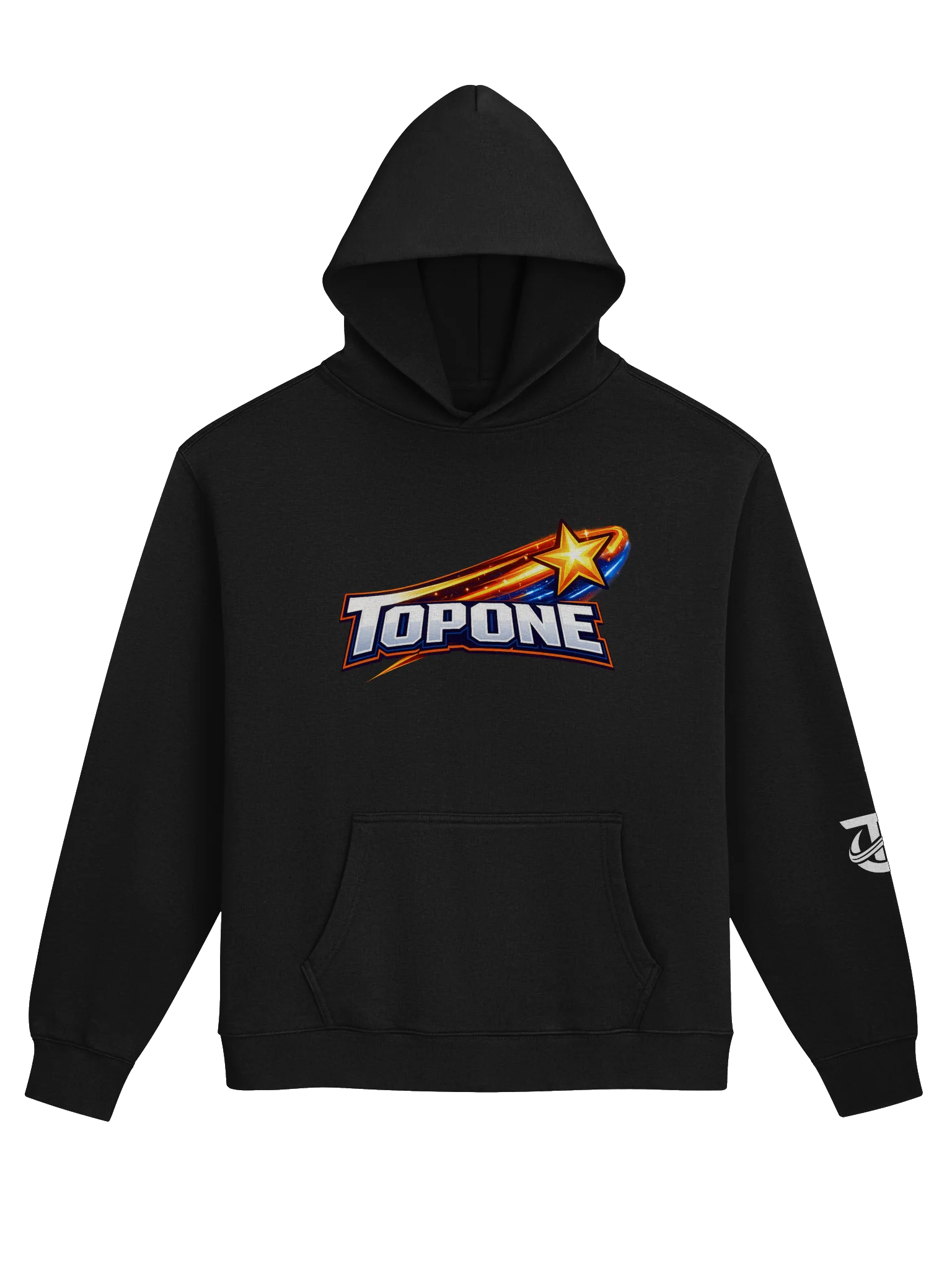 OVERSIZED TOPONE SHOOTING STAR HOODIE product image (1)