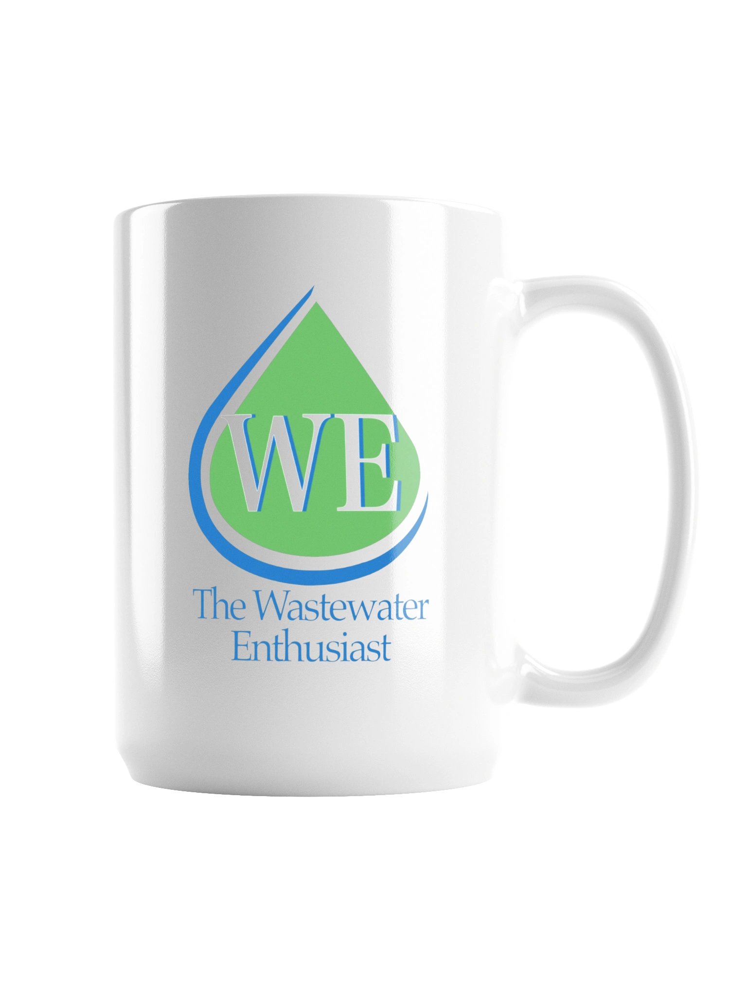 15 oz White Coffee Mug product image (3)