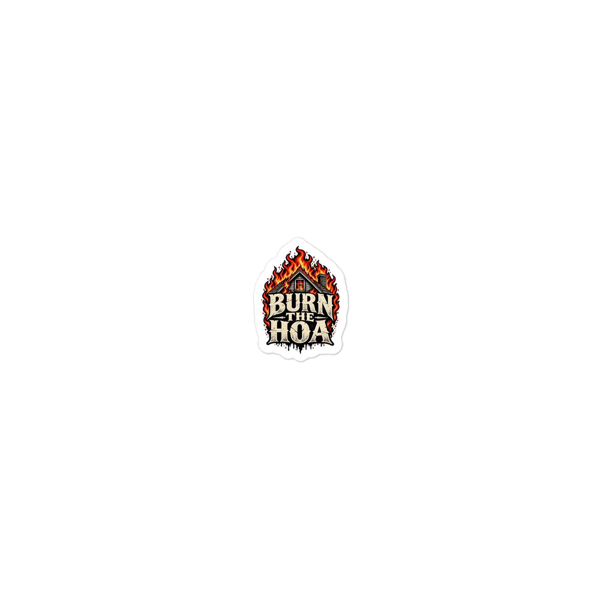 Burn the HOA Sticker product image (2)