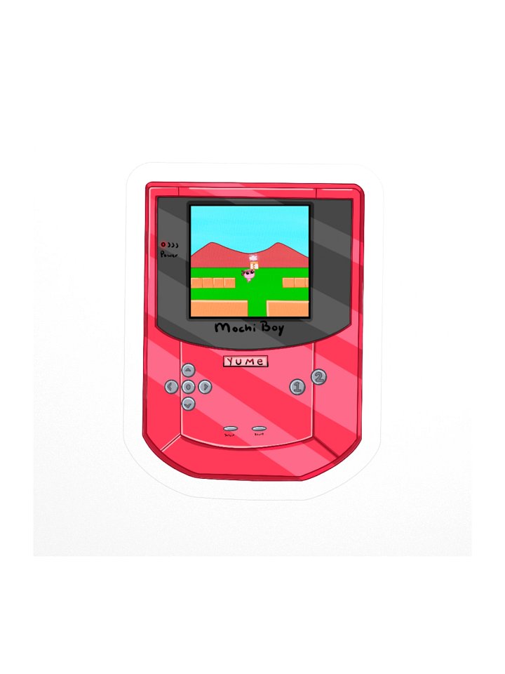 Mochi Boy Red! Sticker product image (2)